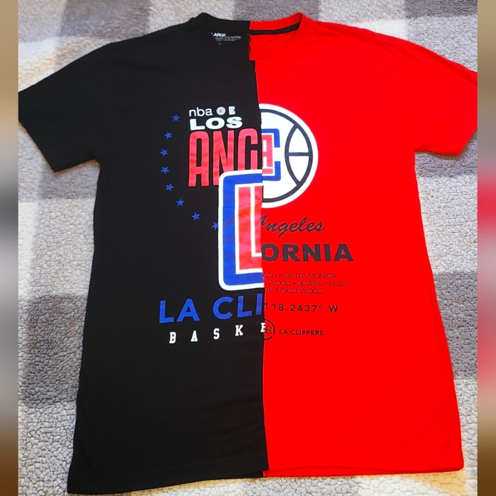 NBA x Young & Reckless Collab tshirtLA CLIPPERS